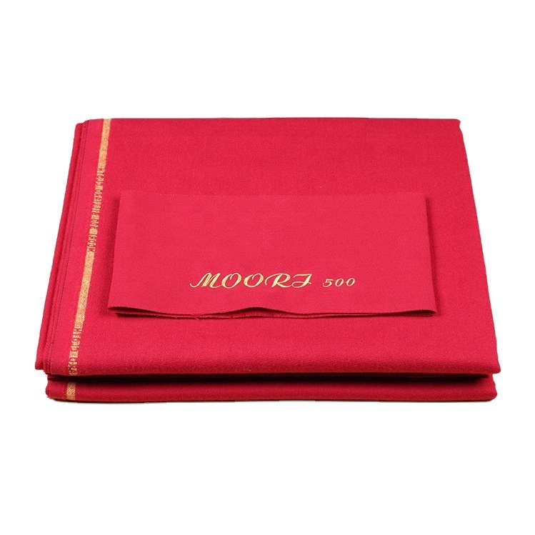 High quality Moori 500 pool table cloth for sale Snooker pool table accessories with excellent material selection