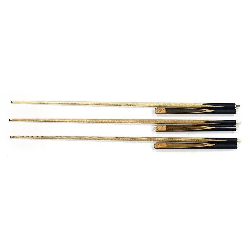 Economic 3/4-PC Hand Made Ash wood shaft Ebony Butt 10mm tip Billiard Snooker Cue with extension For Sale