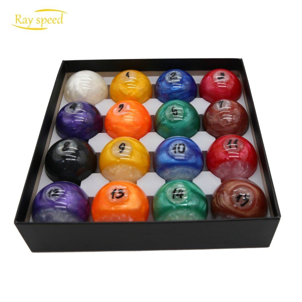 Rayspeed Professional Regulation Size Billiard Pool Balls Set of 16 Pool Balls for Billiard Table Pool Table Accessories