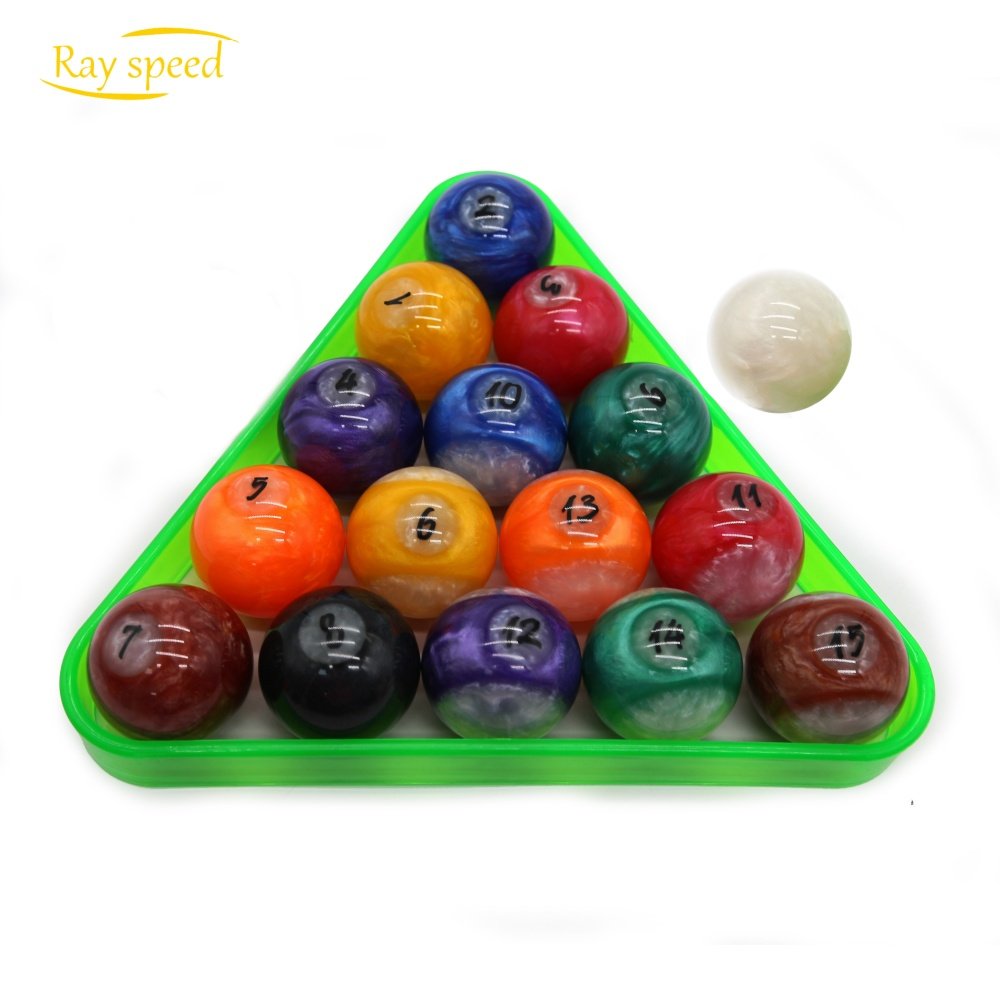 Rayspeed Professional Regulation Size Billiard Pool Balls Set of 16 Pool Balls for Billiard Table Pool Table Accessories