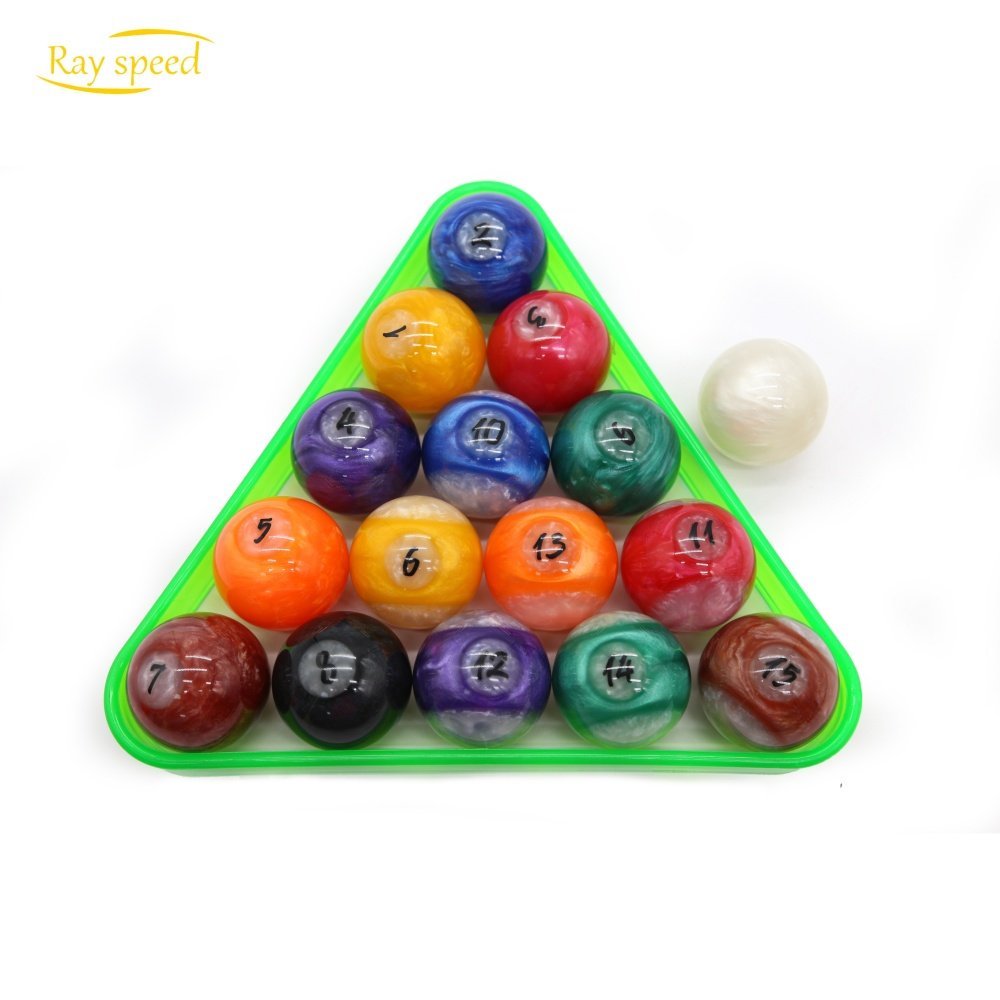 Rayspeed Professional Regulation Size Billiard Pool Balls Set of 16 Pool Balls for Billiard Table Pool Table Accessories