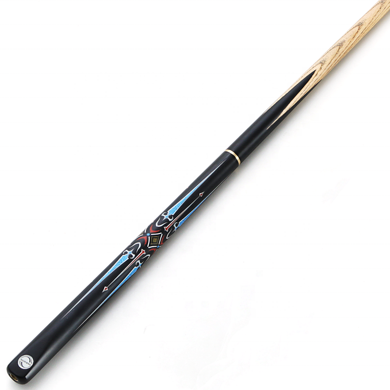 High Cost-effective Ash Wood 3/4 Jointed Billiard Cue Stick with extension handle screw hole 10mm-Tip Pool Snooker Cue