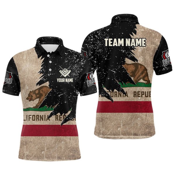 Custom Sublimation Snooker Billiard Polo Shirts Jerseys Cue Shirts For Team Design Logo Polo Billiard Shirt