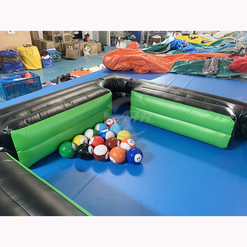 Carnival Interactive Giant Inflatable Billiard Table Ball Snooker Pool Games