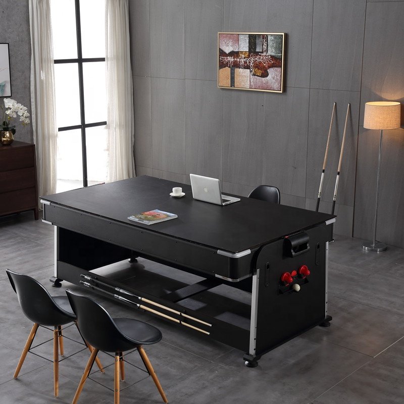 Multifunctional Billiards Table Game Table Snooker Seven Foot Environmentally Friendly High Density Fiberboard