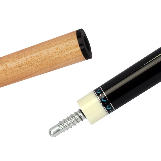 Chong Ci No.14 Customizable 1/2 Split Tip Pool Cue Snooker & Billiard Cues with Maple Butt Stainless Steel Joint Factory Made