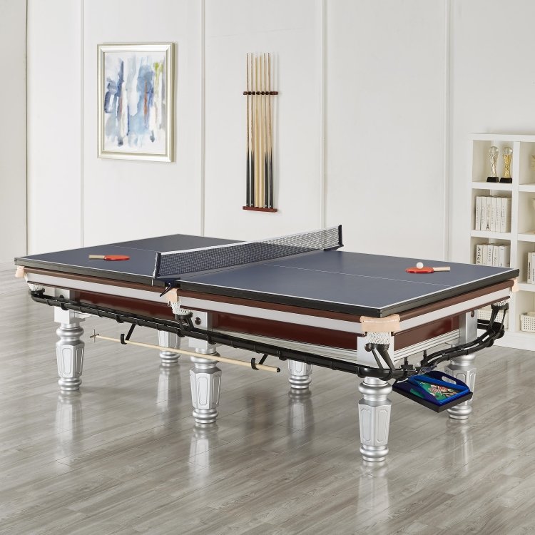 Hot Sale Good Price American Modern Table Pool Multi Functional 2 In 1 7Ft 8Ft 9Ft Pool Table