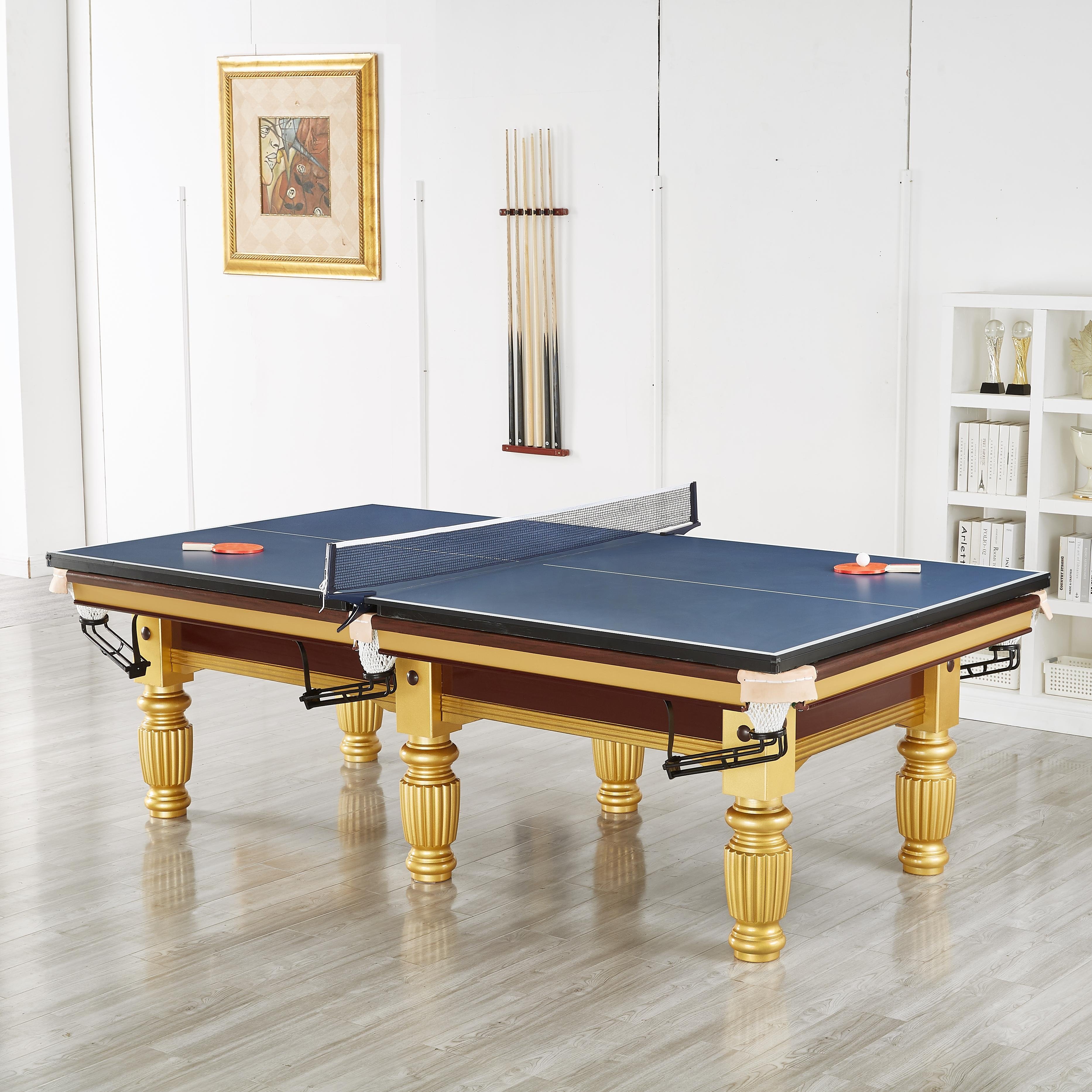 Hot Sale Good Price American Modern Table Pool Multi Functional 2 In 1 7Ft 8Ft 9Ft Pool Table