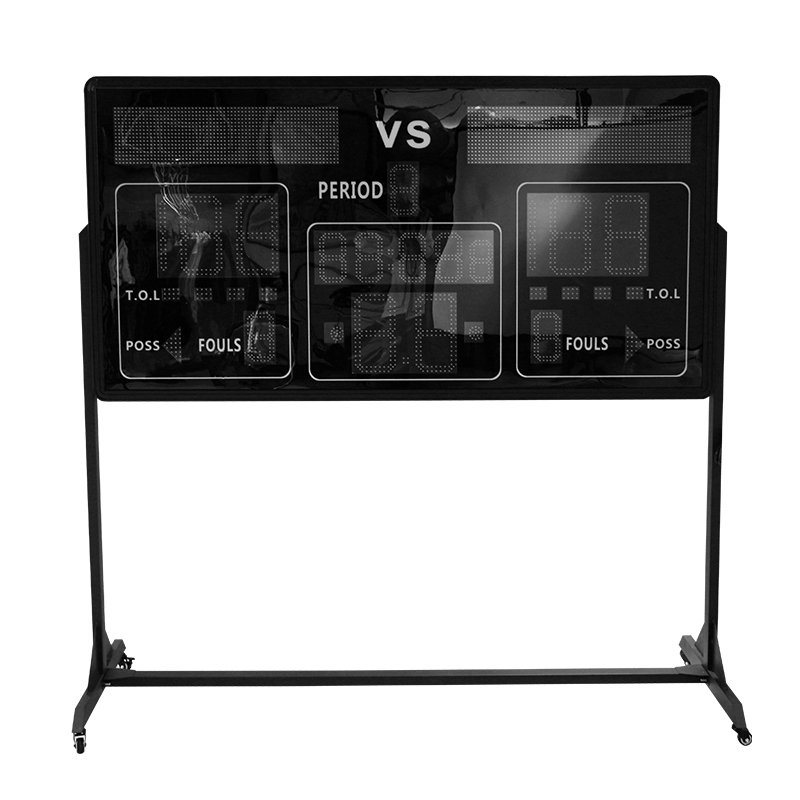 Hot Selling LED Scoreboard and Time for Team Sports Electronic 1.8 meter Basketball Scoreboard