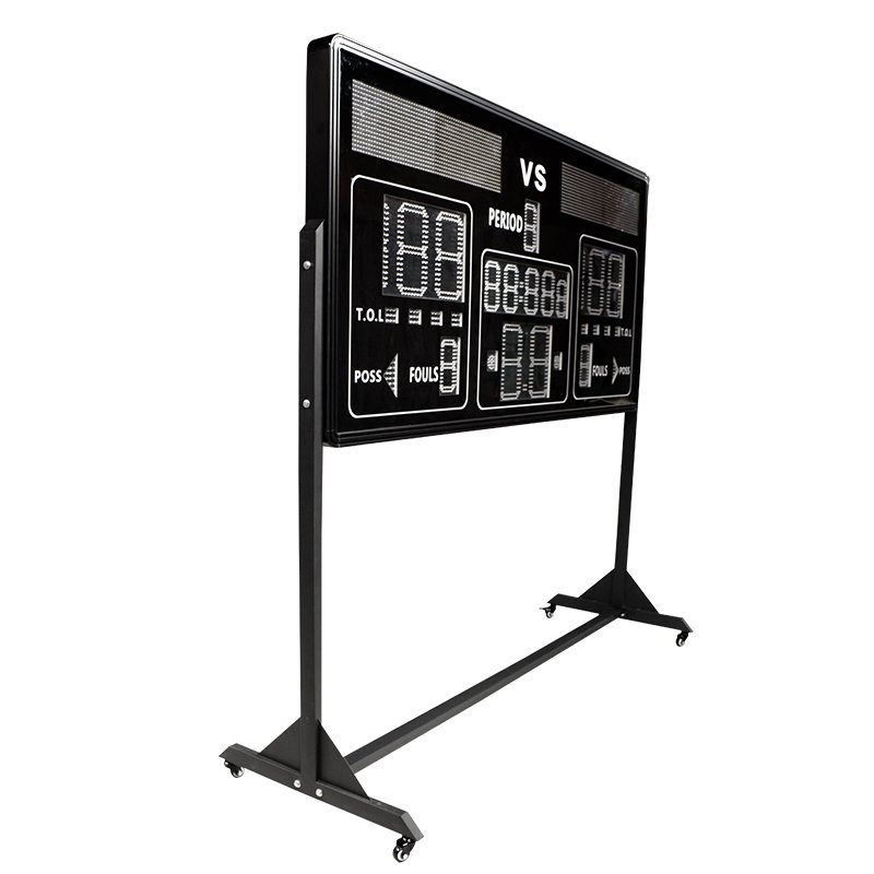 Hot Selling LED Scoreboard and Time for Team Sports Electronic 1.8 meter Basketball Scoreboard