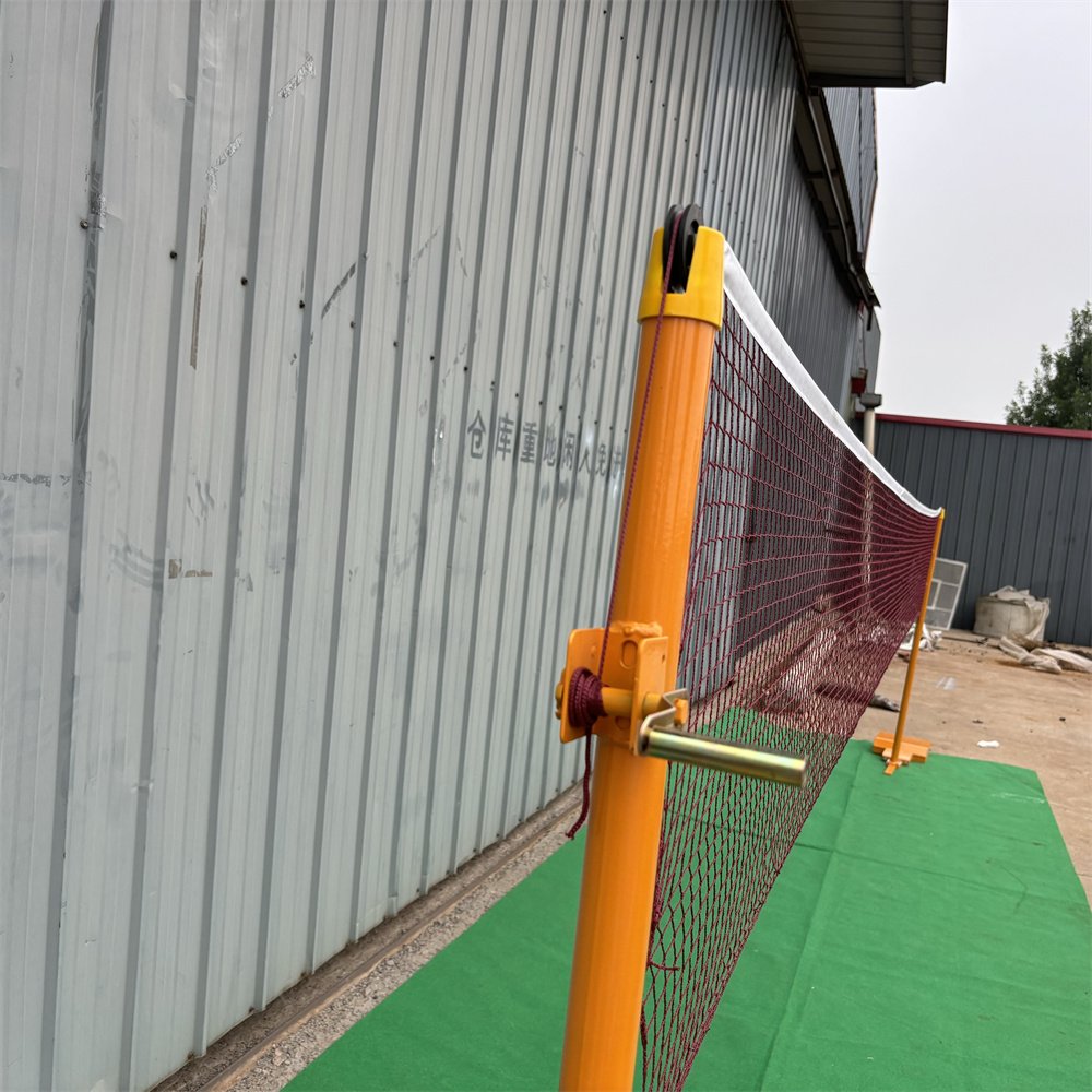 School Sports Equipment Multi-functional Mobile Badminton Frame Standard Game Badminton Posts