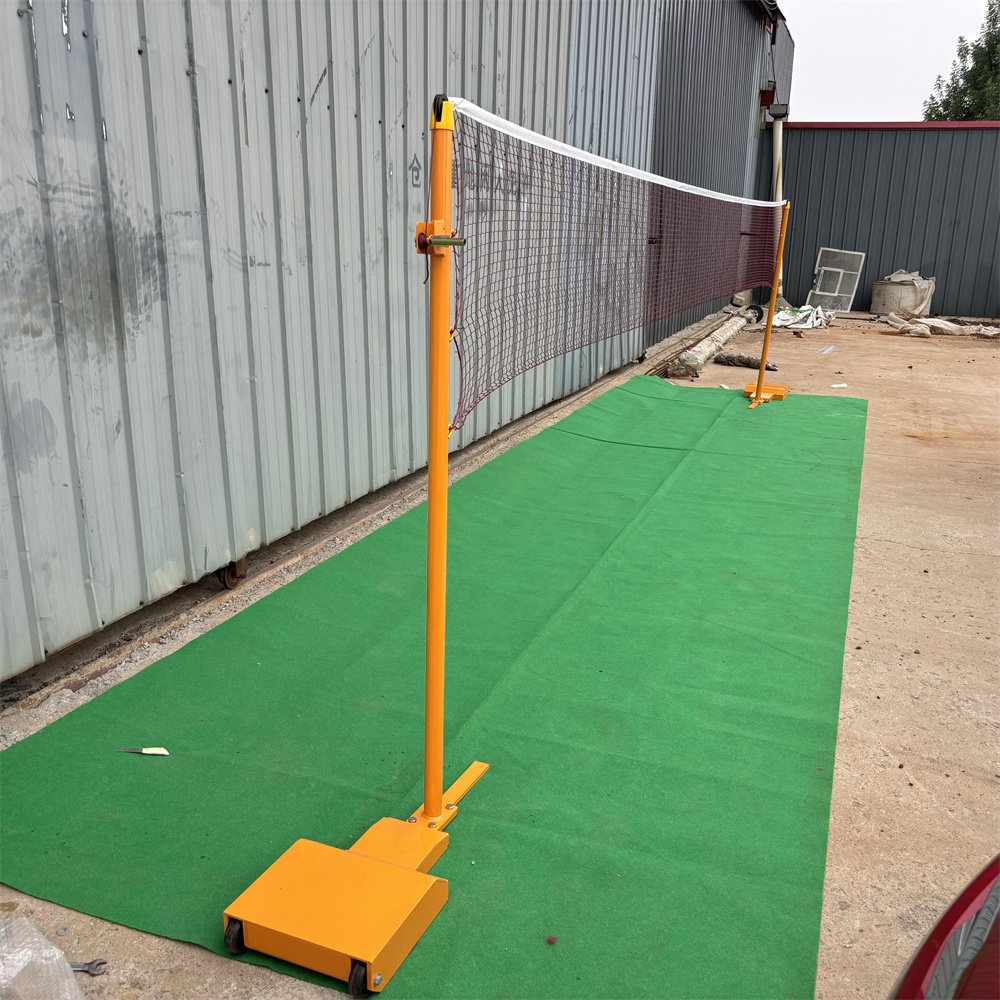 School Sports Equipment Multi-functional Mobile Badminton Frame Standard Game Badminton Posts