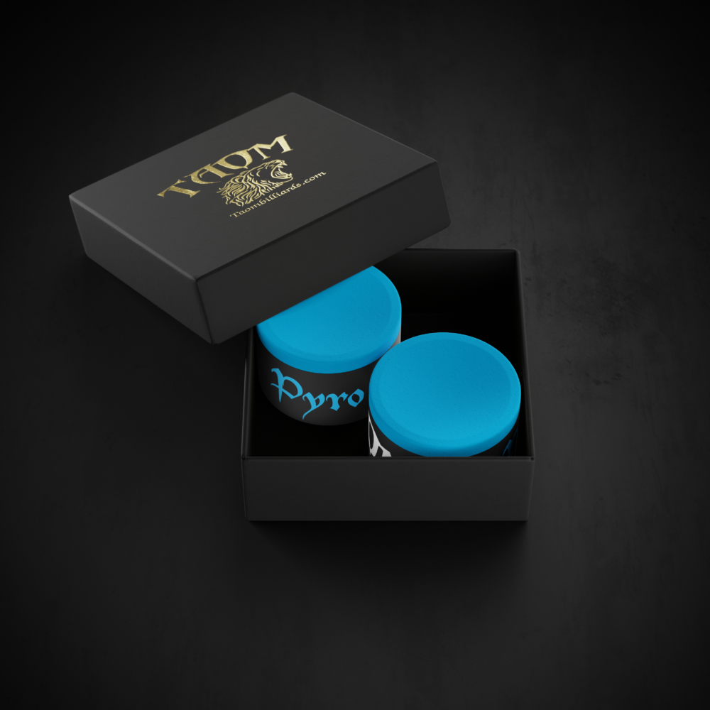 Professional competition level taom round chalk blue green pink billiard powder billiard accessories