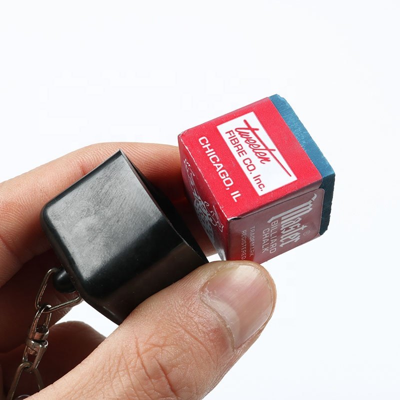 2 in 1 Functions Billiard Snooker Pool Cue Tip Needle Repair Tool With Chalk Holder