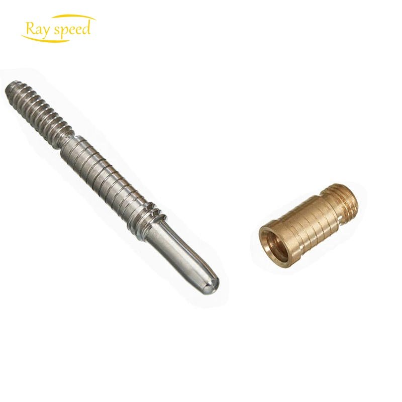 Rayspeed Standard Billiards Pool Cues Uni-Loc Cue Joint Screw Female And Male Joint Set for Pool Cue Accessories