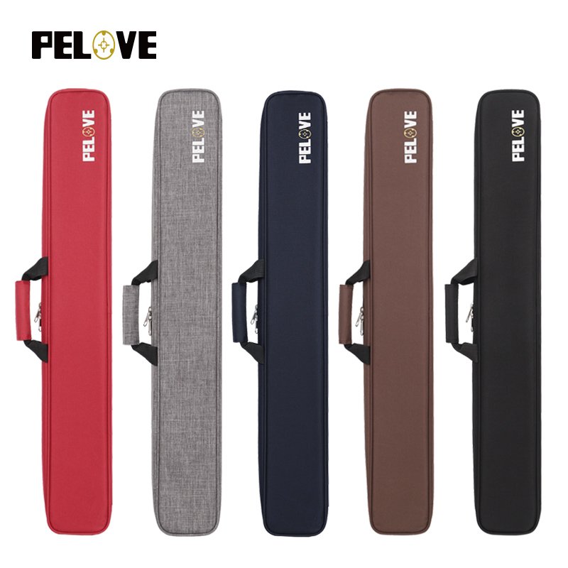The new line comes in rich colors, The inner pocket can hold billiard accessories, Professional soft pool cue case