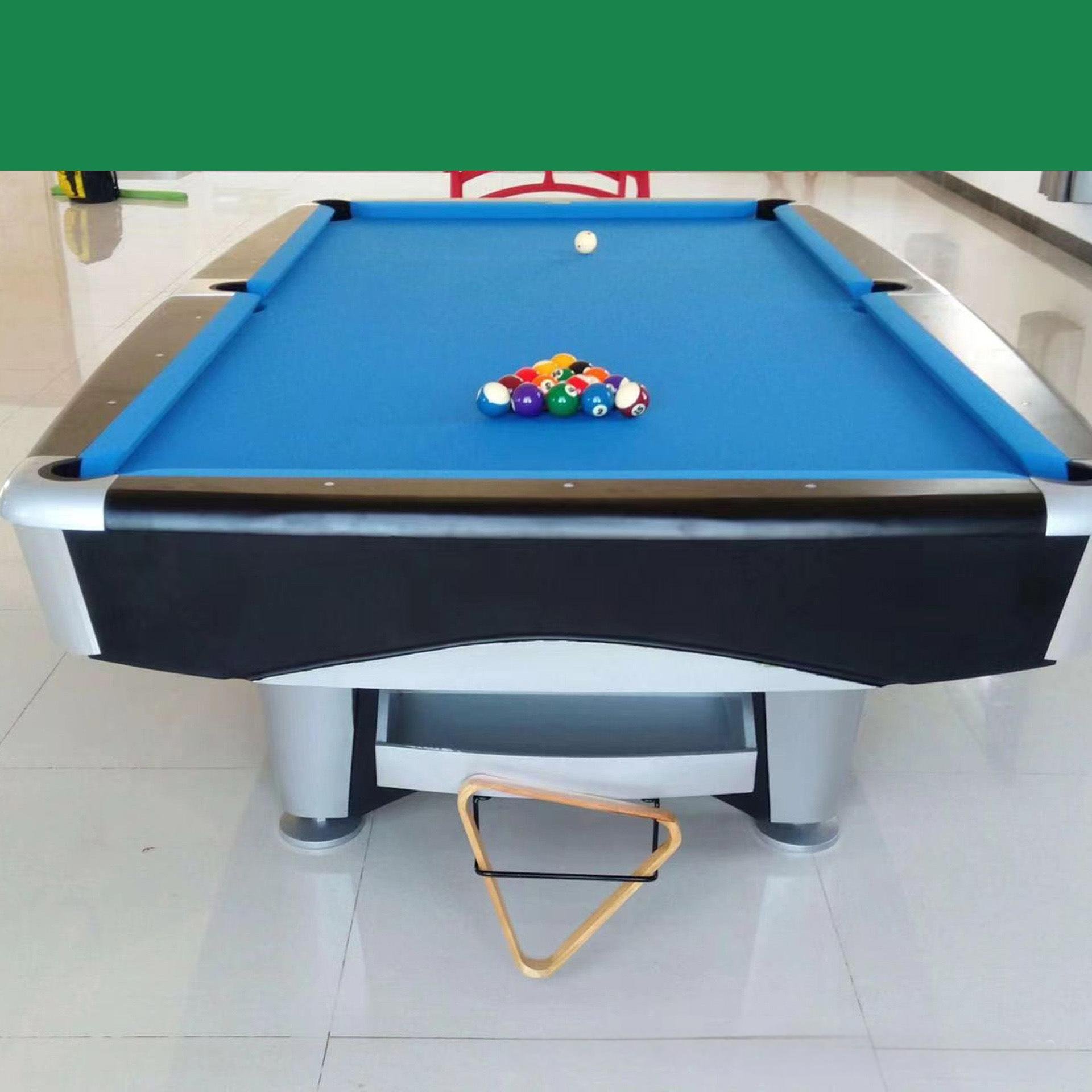Standard solid wood structure 9-foot pool table 8-foot pool table free game equipment support customization