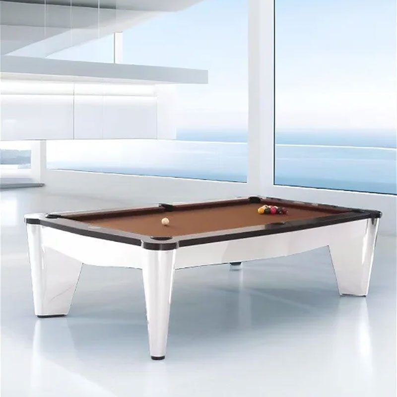 Professional 9ft Slate Billiard Table with Classic Cushioned Bumpers for Snooker & Billiard Games Wholesale Supply