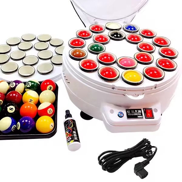 Electronic Automatic Snooker Pool billiard 22 ball and 16 Ball Cleaner Polisher Washing Machines for Sale