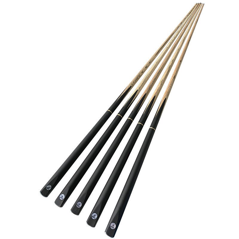 Factory Custom Logo Carbon Billiard Snooker Cue 3/4 Jointed Woods Snooker Cue Stick