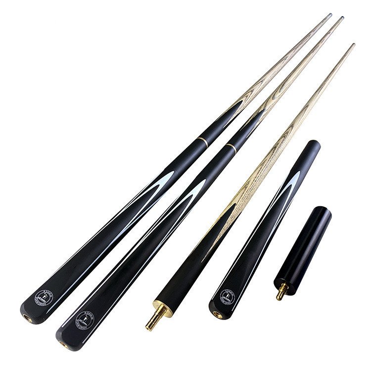 Factory Custom Logo Carbon Billiard Snooker Cue 3/4 Jointed Woods Snooker Cue Stick