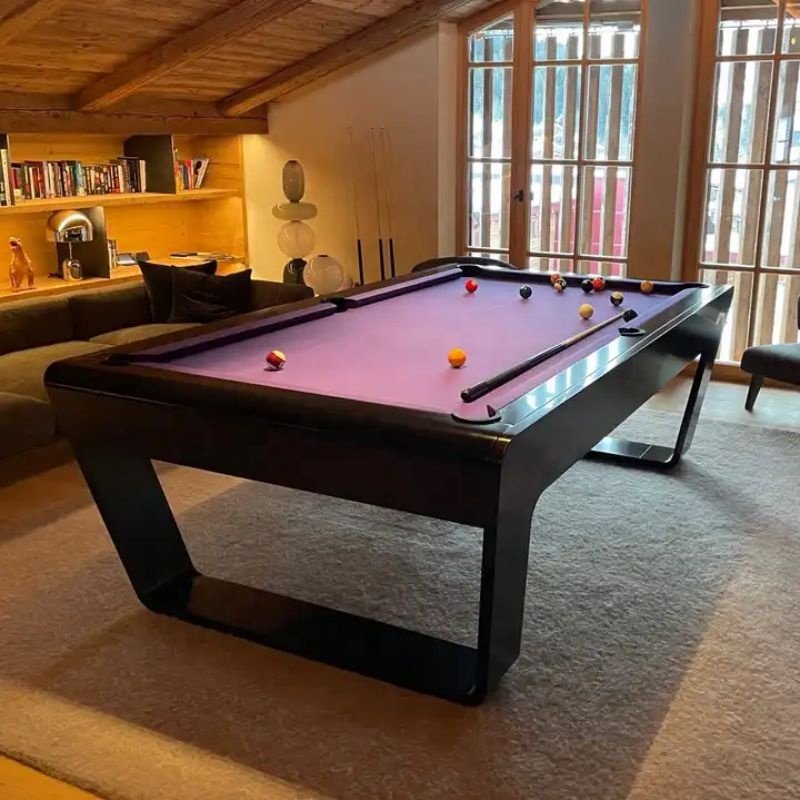 Luxury 7ft Oak Pool Table Custom Size American Billiard Game pool table with Snooker & Net Pocket