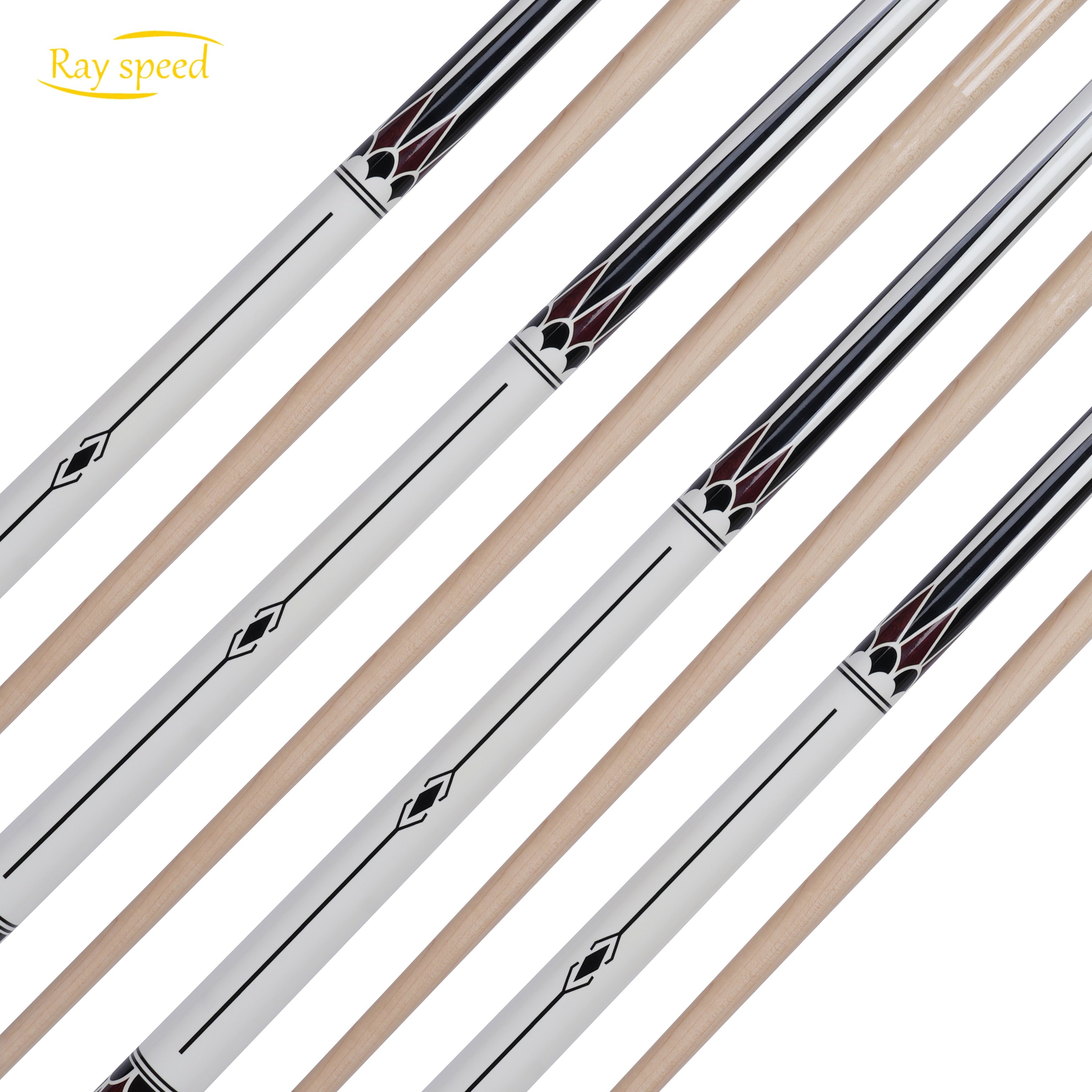 Rayspeed Professional High Quality Carom Cues Sticks Tip 12mm Pool Cues 142cm Carom Pool