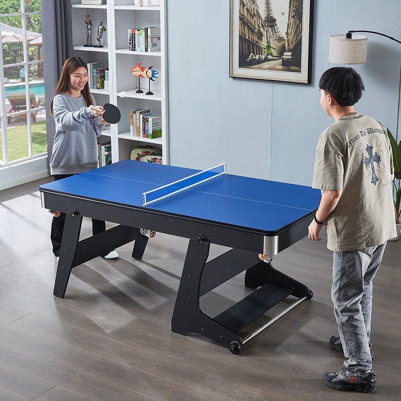 3 in 1 snooker billiard table, 6ft pool game table, with table tennis and dinning board TP-1801