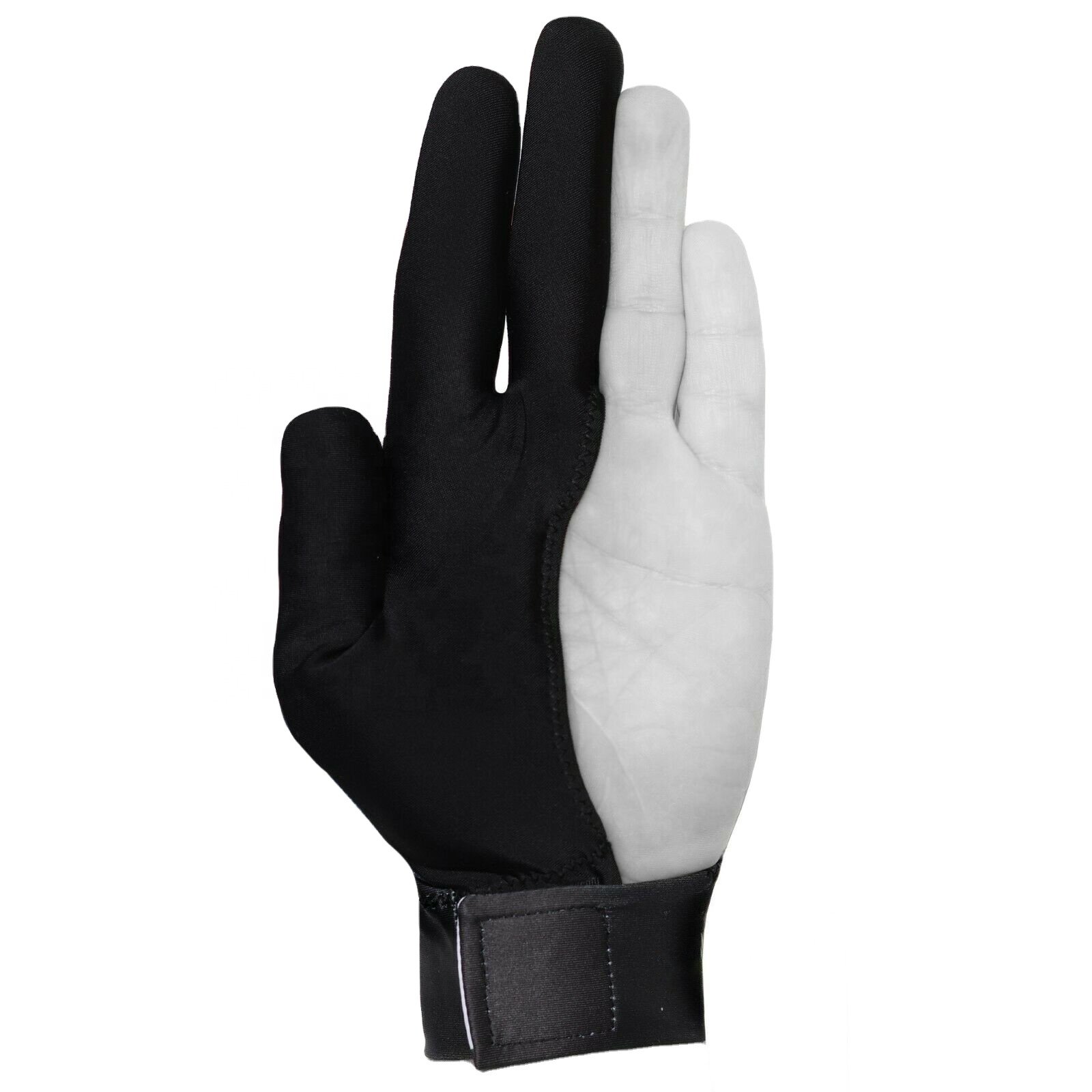 Wholesale Manufacturer 3 Fingers Billiard Snooker Pool Game Glove Sublimation Custom Design Printed For Sale