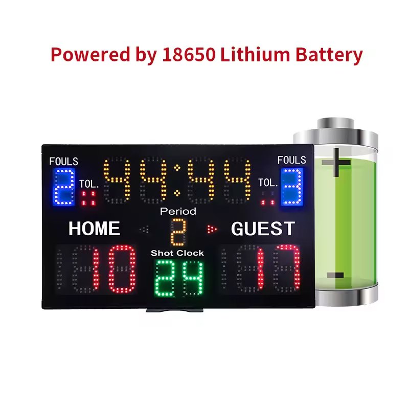 Use in the Game with Ganxin's Multifunctional Remote-Controlled Scoreboard
