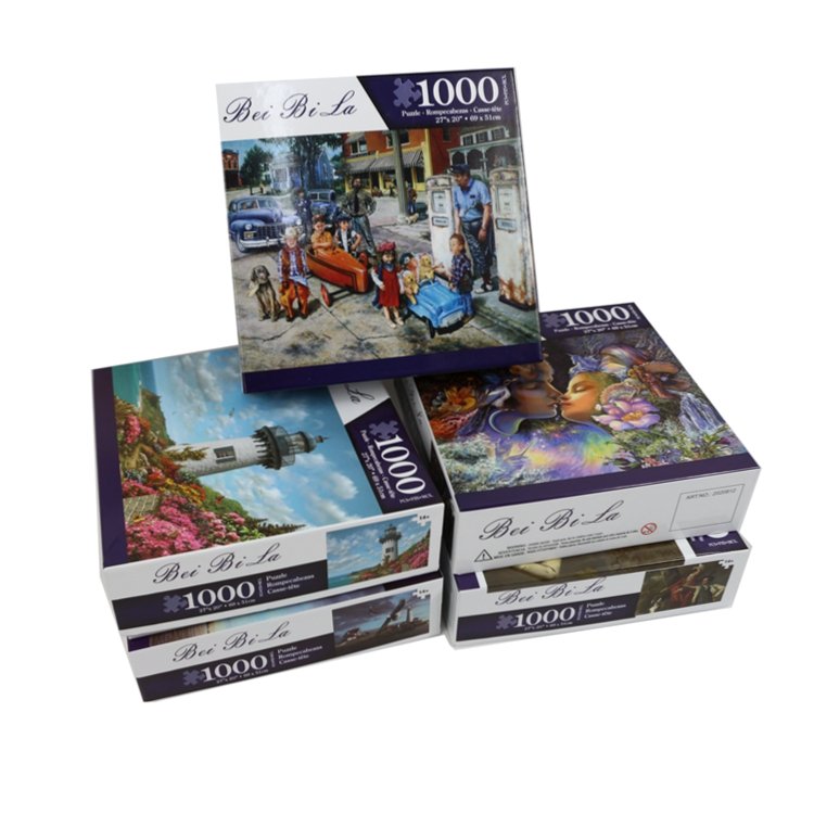 Customizable 1000 Pieces Jigsaw Puzzle Puzzle 1000 Adult Jigsaw Puzzle