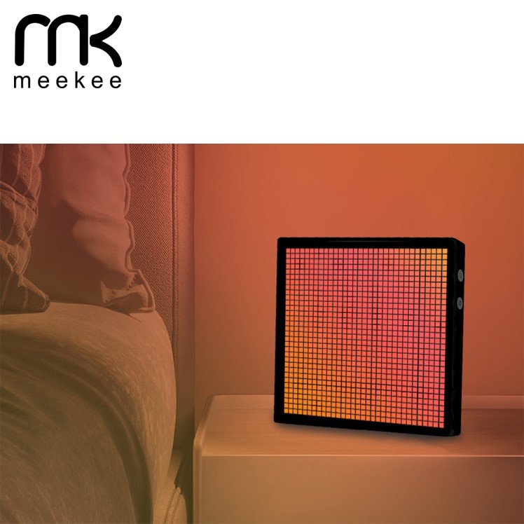 Phantom lighting effect lattice pixel screen desk