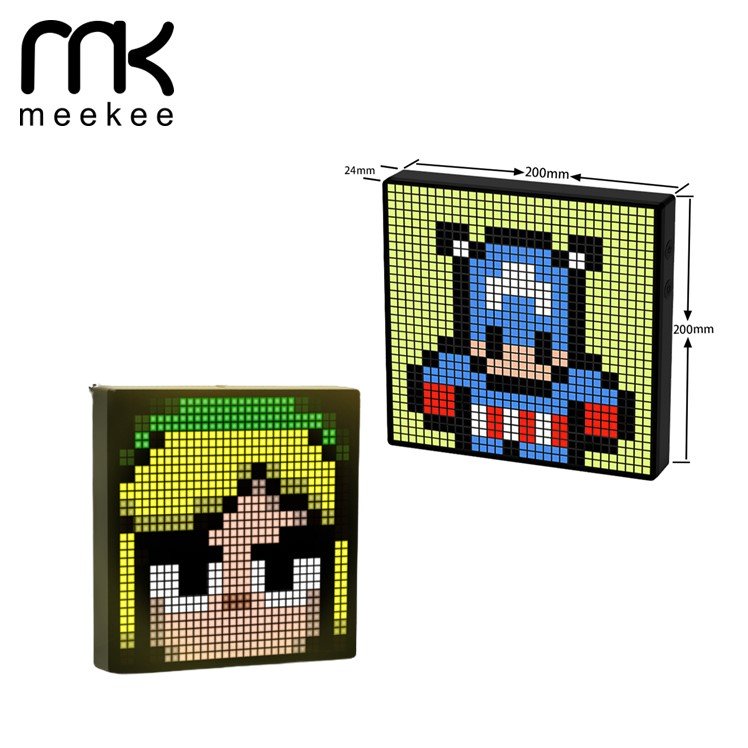 Phantom lighting effect lattice pixel screen desk