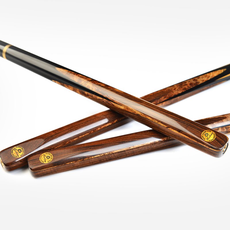 2019 O'MIN Cobra Cue One Piece Snooker Cue Kit with Telescopic Extension 3/4 Jointed Snooker Cue 9.8mm Tip Ash Shaft