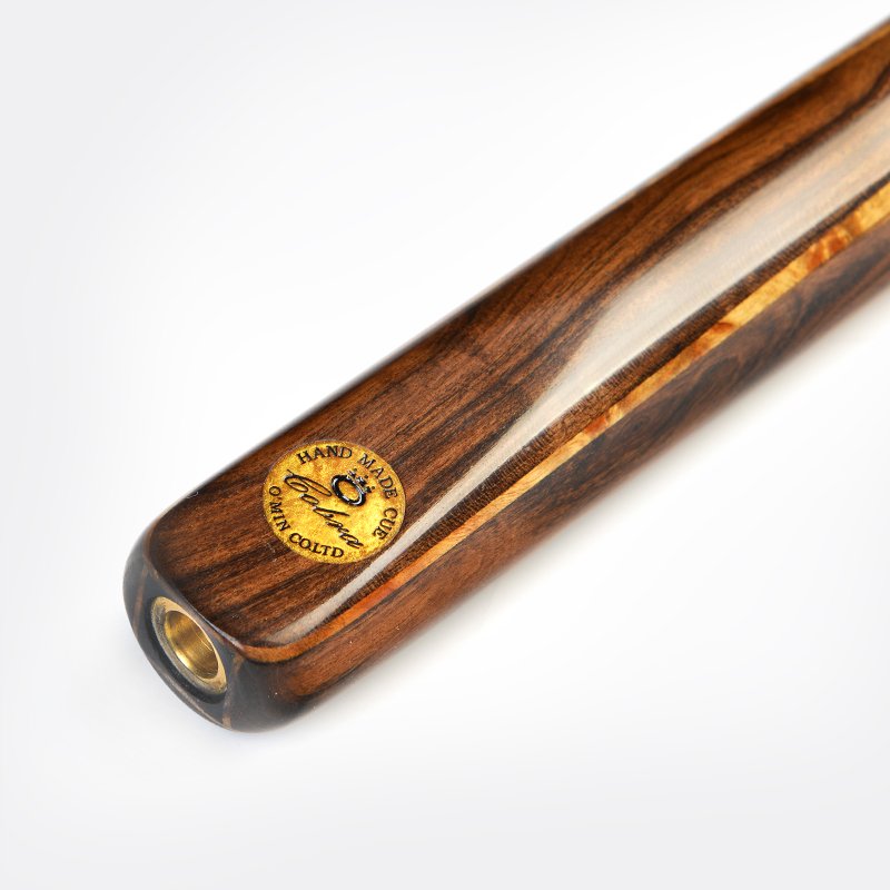 2019 O'MIN Cobra Cue One Piece Snooker Cue Kit with Telescopic Extension 3/4 Jointed Snooker Cue 9.8mm Tip Ash Shaft