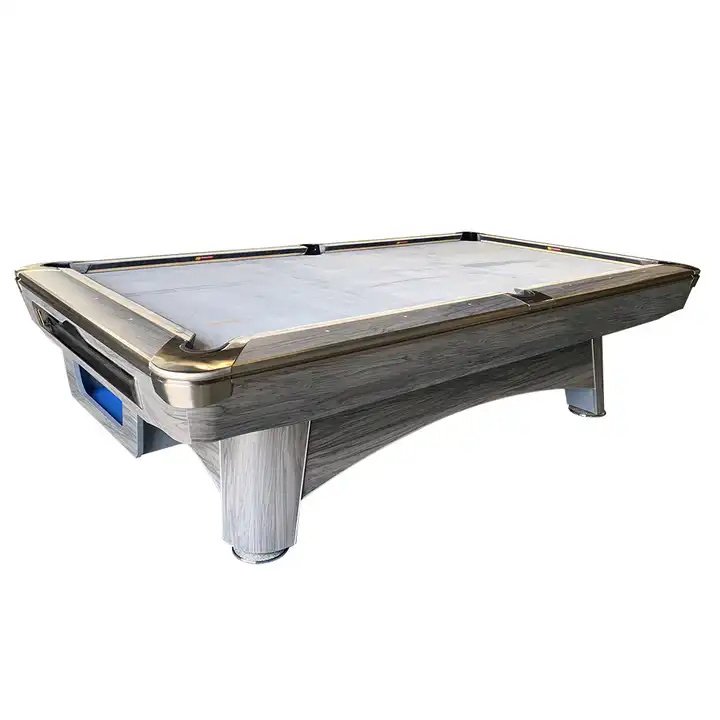 2024 Factory Hot Sale Slate 6th 9ft Generation Billiard Table American Snooker Pool Table