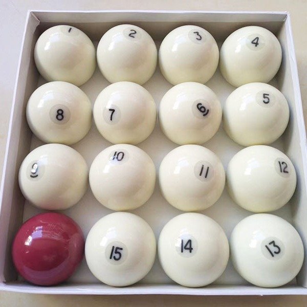 High Quality 68mm Russian Pyramid Ball Set , Eastern Europe 60mm snooker billiard ball