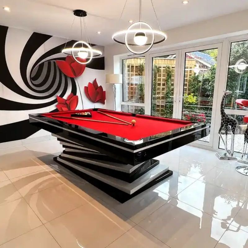 High Quality Professional Chinese Snooker 8 ball Billiard pool Table for snooker and billiard sports