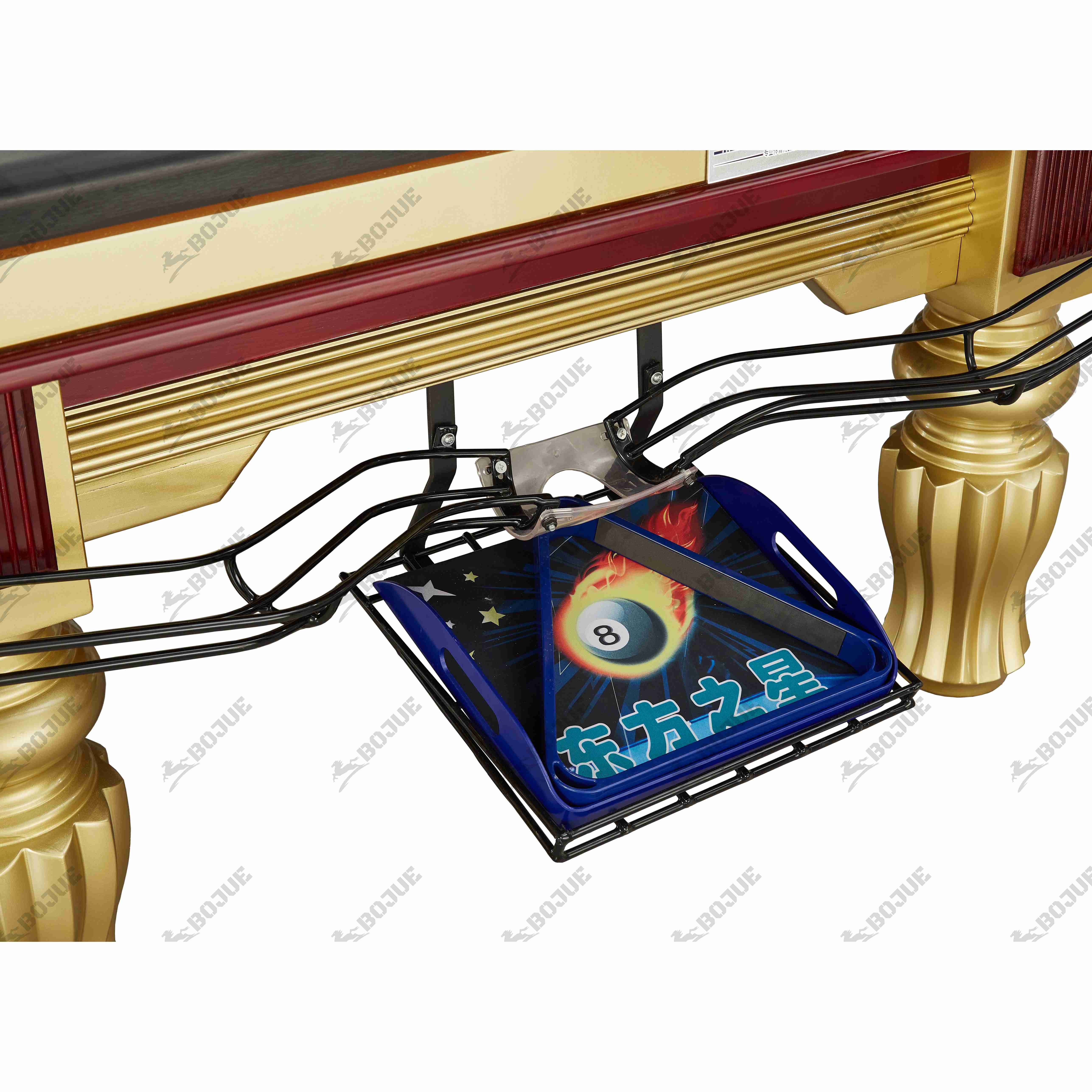 Compact Design 9Ft Snooker Table Suitable Indoor Spaces Professional Standards Pool Table