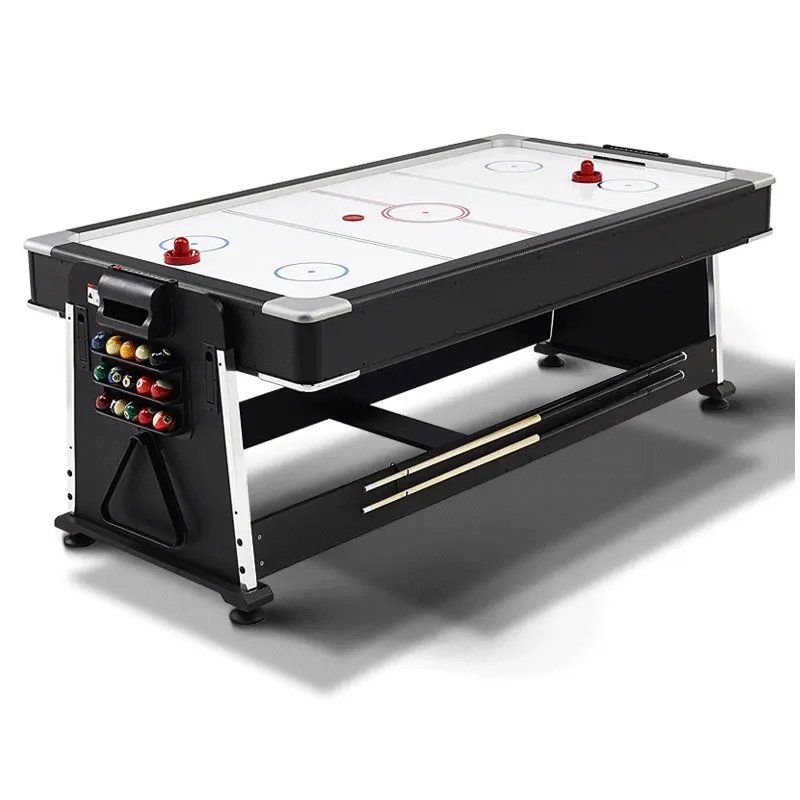Hot-Selling 7ft Snooker & Billiard Table Air Hockey Ping-Pong Multi Functions Swivel Games 4 in 1 Pool Table