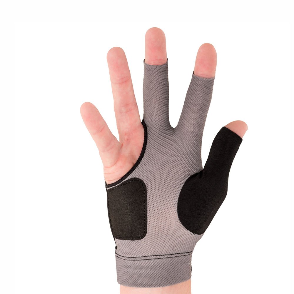 Custom OEM Snooker Billiard Gloves Most Comfortable Three Fingers Pool Gloves One Hand Billiard Gloves with Cue Case