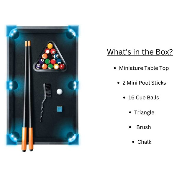 Indoor Game Portable Mini Billiard Pool Table