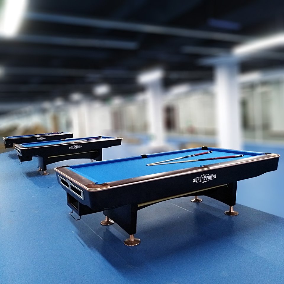 China Billiard Factory Snooker Billiard Pool Table 7/8/9FT for Commercial
