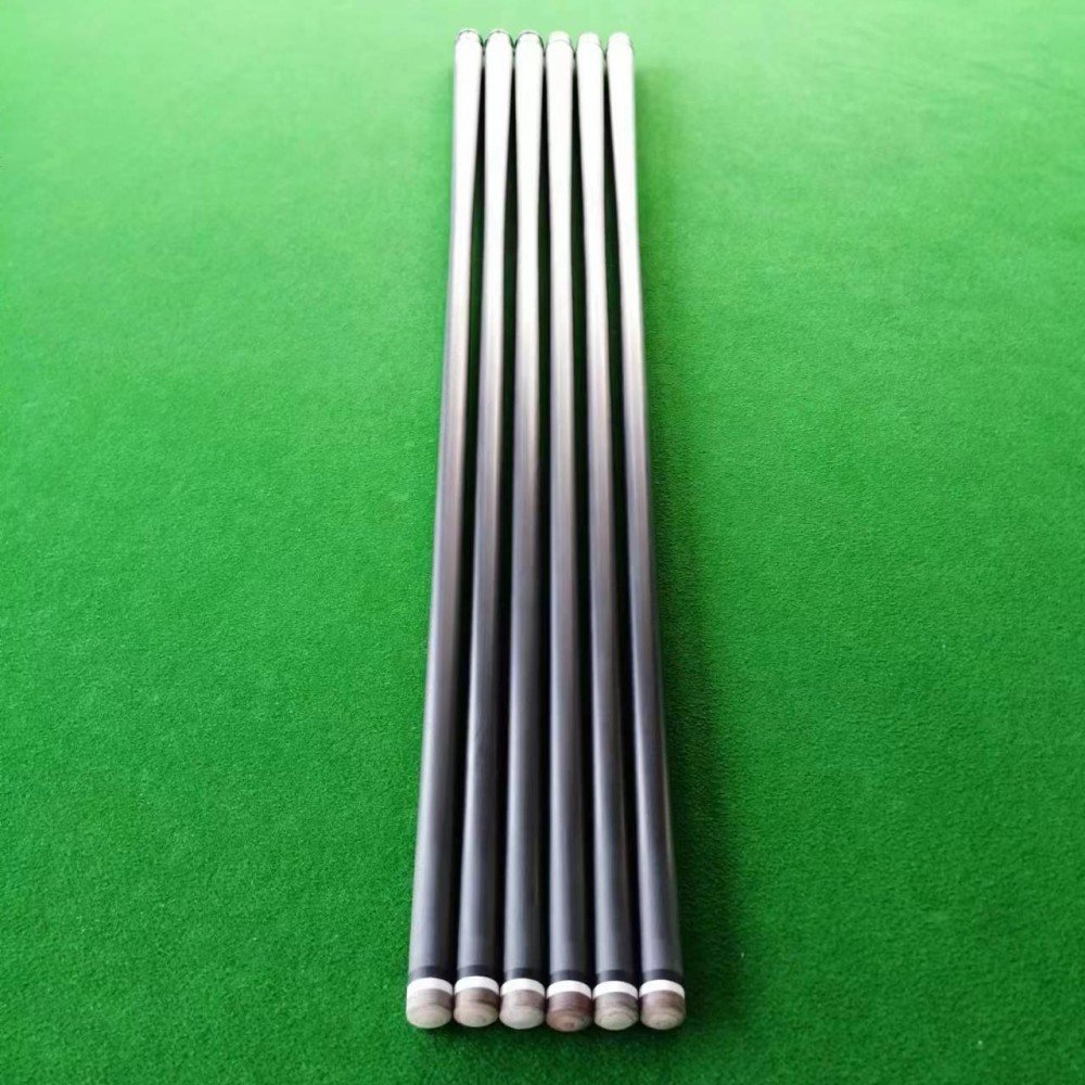 2024 Carbon Fiber Shaft Pool Cue Customized Factory Direct OEM Customized Black Technology Billiard Cue Pool Cue Accessories