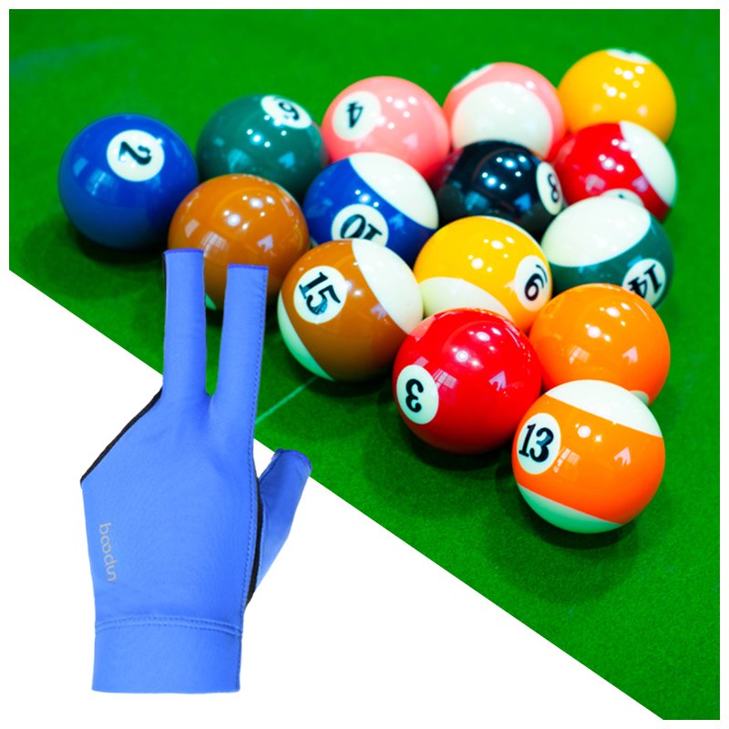 HBG 1076 hot Selling high Quality Pool Snooker Gloves Quick-Dry Breathable Billiard Gloves for unisex