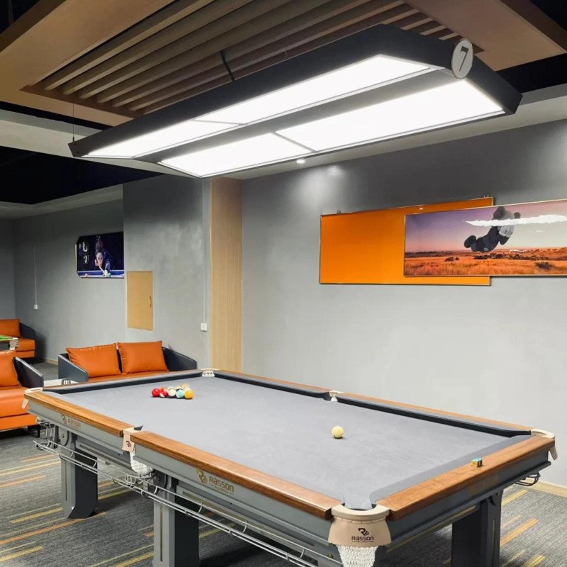 Aluminum Shawdowless Ultra-thin LED Pool Table Light Super Bright Billiards Pool Table Snooker Table Pendant LED Light