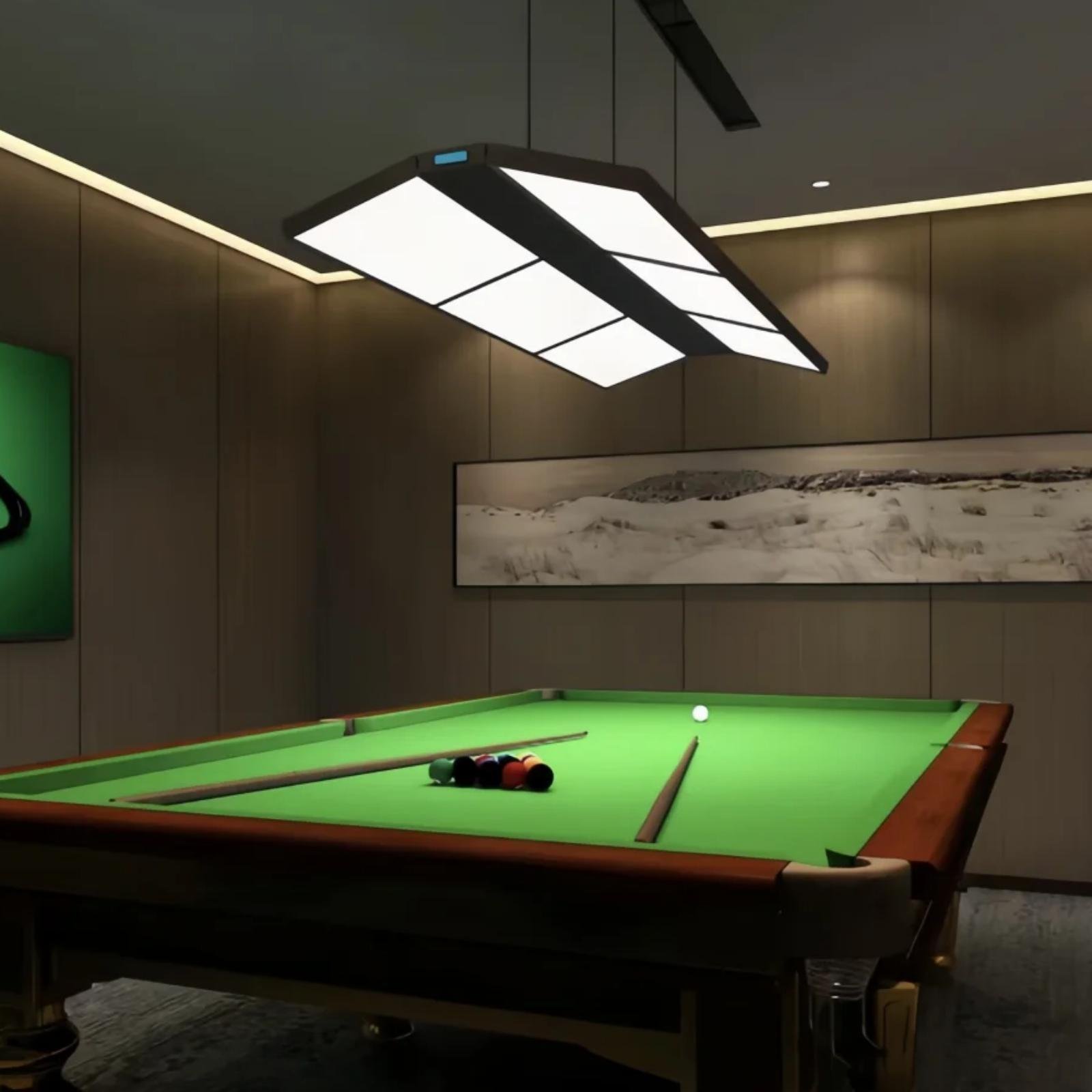 Aluminum Shawdowless Ultra-thin LED Pool Table Light Super Bright Billiards Pool Table Snooker Table Pendant LED Light
