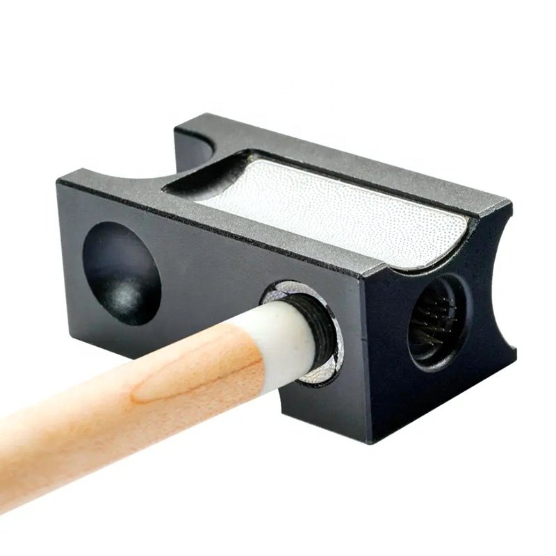 8-in-1 Plastic Billiard Pool Cue Tip Burnisher Shaper Snooker Cue Tip Scuffer Sander Repair Tool