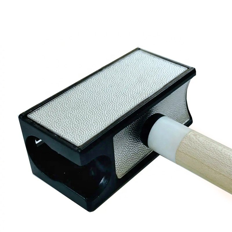 8-in-1 Plastic Billiard Pool Cue Tip Burnisher Shaper Snooker Cue Tip Scuffer Sander Repair Tool