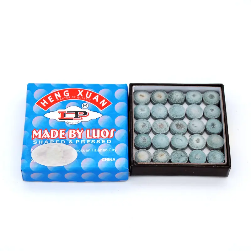 High Quality 9mm/10mm/10.5mm/11mm billiard leather tip for snooker cue tips